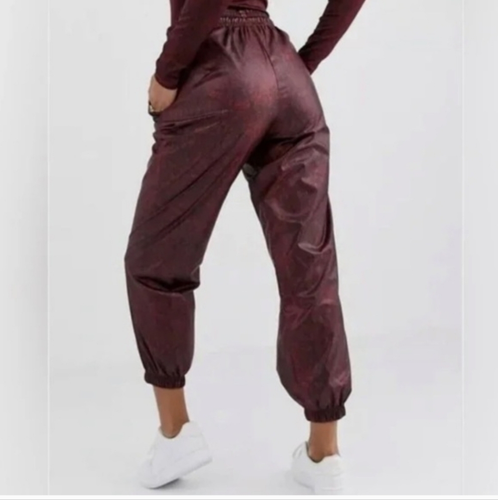 Nike Python Snakeskin Printed Windbreaker Joggers… - image 3